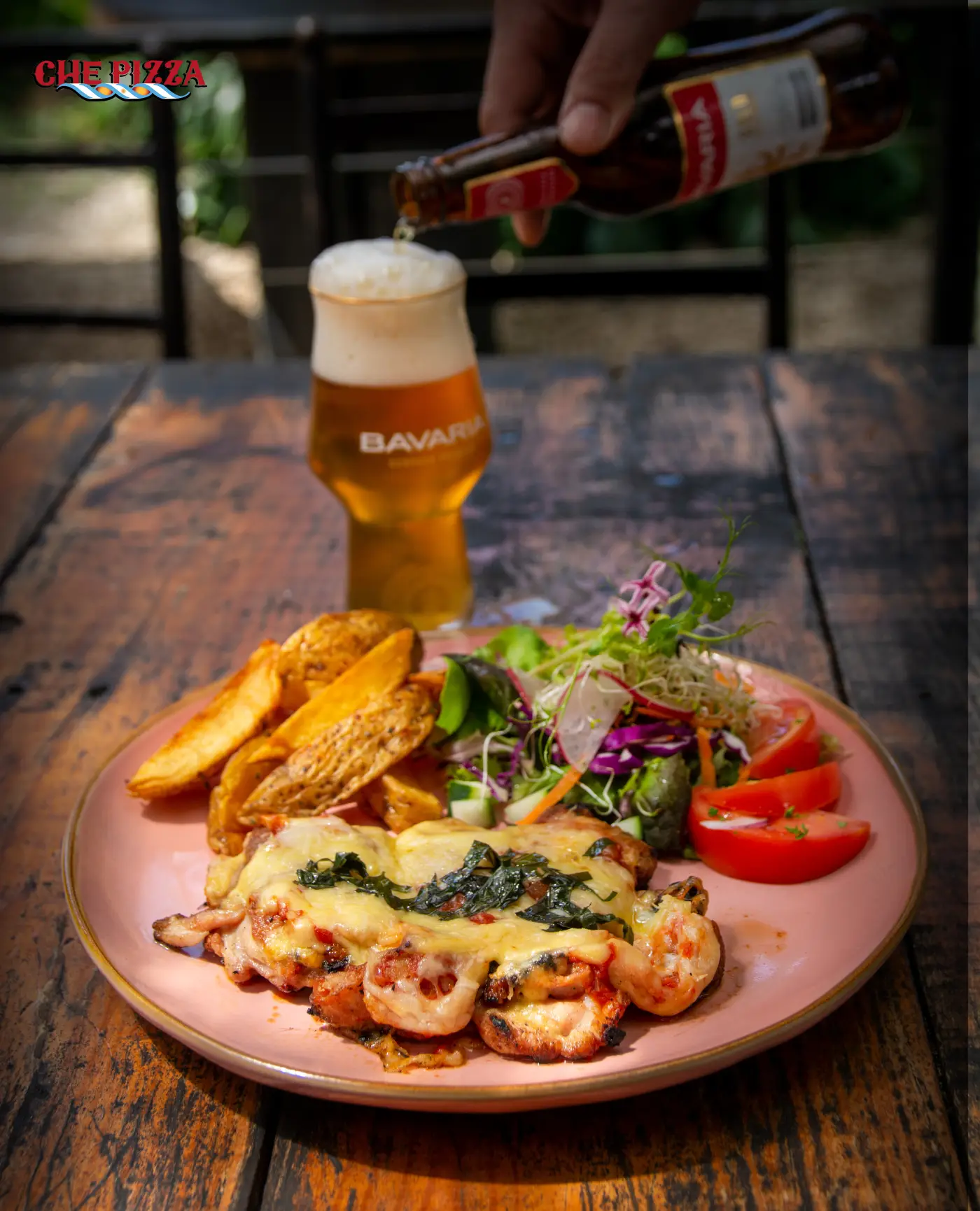 Bebidas para compartir en Che Pizza CR